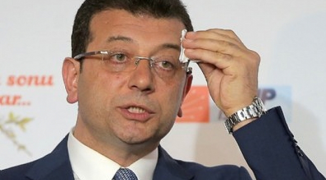 CHP’li İmamoğlu’ndan yine aynı numara.