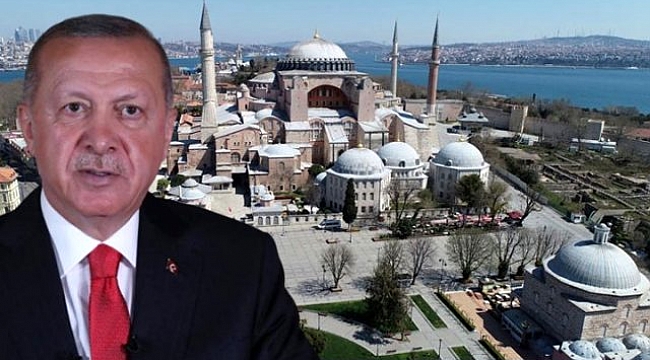 Erdoğan, Ayasofya'nın ibadete açılması kararının ardından duygularını anlattı: Sabahın ilk ışıklarına kadar uyumadım.