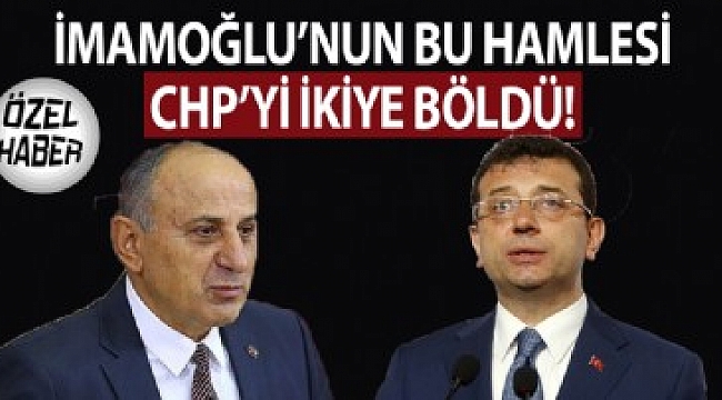 İmamoğlu'nun yeni 'Genel sekreter' ataması, CHP'nin canını sıktı!.