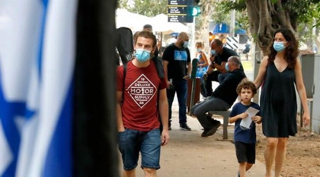 İsrail'de Covid-19 salgınında rekor günlük vaka sayısı