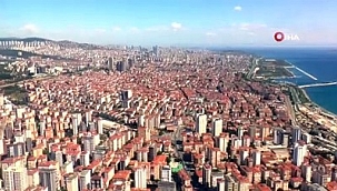 İstanbul sahillerinde helikopterli denetim.