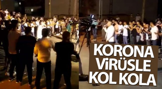 Korona virüsle kol kola oynadılar