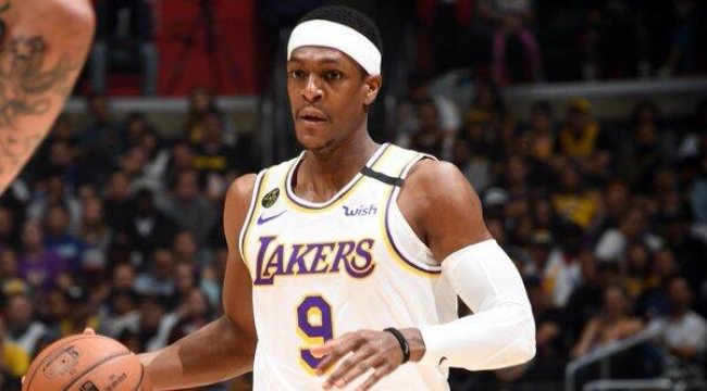 Los Angeles Lakers'ta Rajon Rondo şoku! 6-8 hafta...