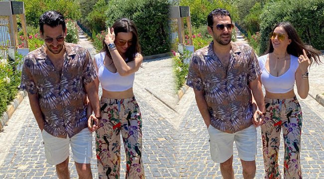 Murat Yıldırım ve İman Elbani'nin moral tatili