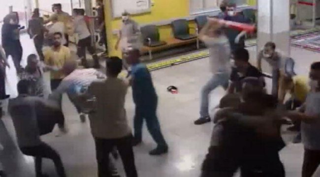 Acil Servisi birbirine kattılar! 5 güvenlik yaralandı, 2 kişi tutuklandı