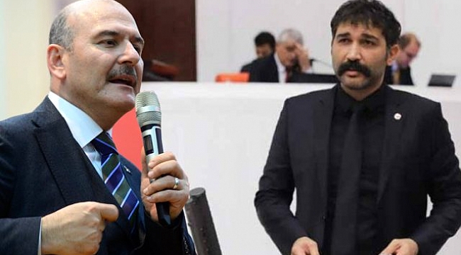 Bakan Soylu'dan kendisini ağır sözlerle eleştiren Barış Atay'a jet yanıt: Benden "tecavüzcü kollayıcı" olmaz da, senden tam tecavüzcü olur.