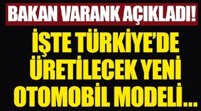 Bakan Varank açıkladı!.