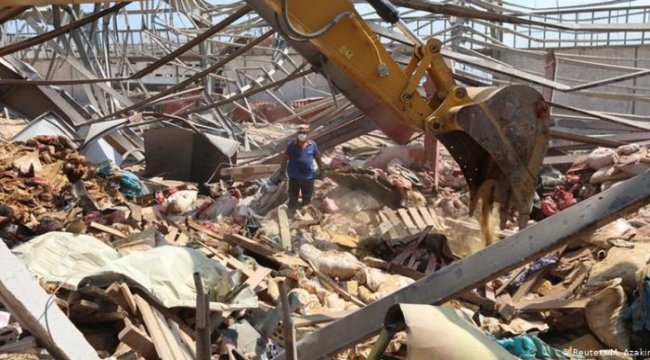 Beyrut&#039;ta hala 60 kişi kayıp