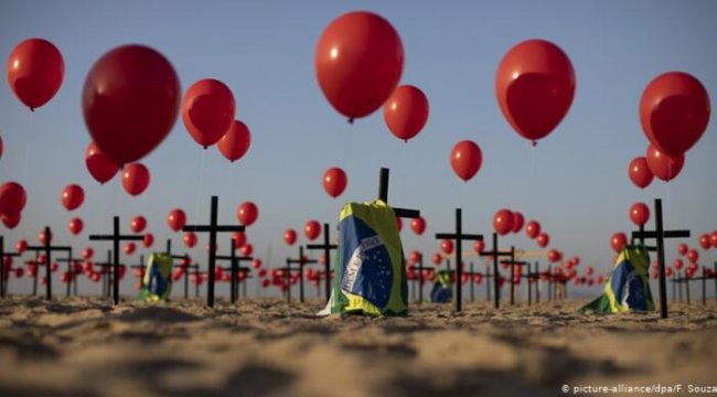 Brezilya&#039;da ölü sayısı 100 bini aştı