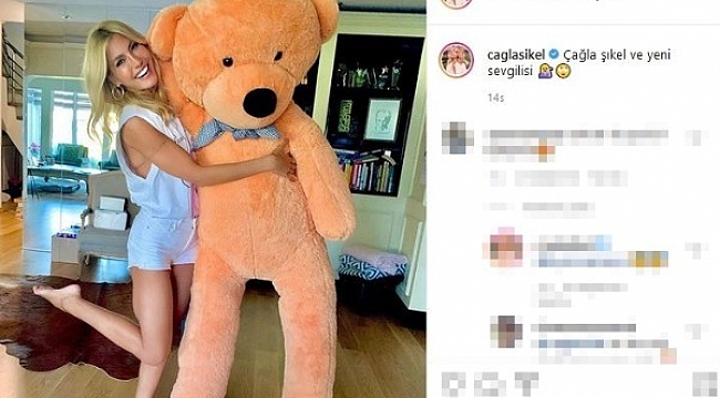 Çağla Şıkel ve yeni sevgilisi sosyal medyayı salladı.