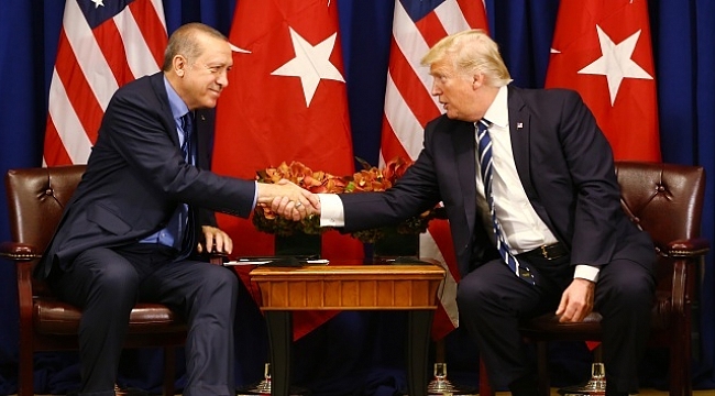 Cumhurbaşkanı Erdoğan, ABD Başkanı Trump ile görüştü.