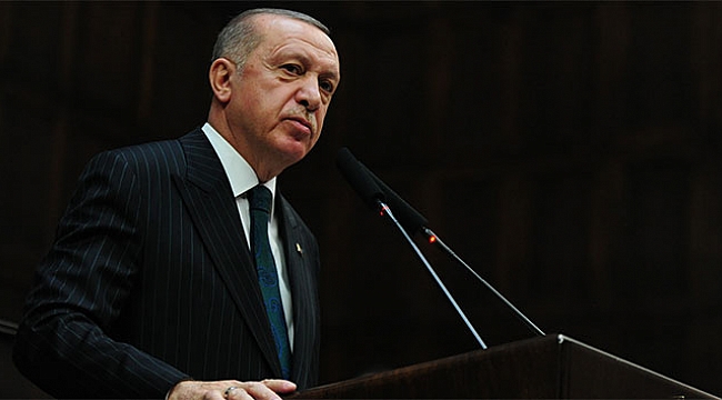 Cumhurbaşkanı Erdoğan, Dereli'de açıklamalarda bulunuyor.