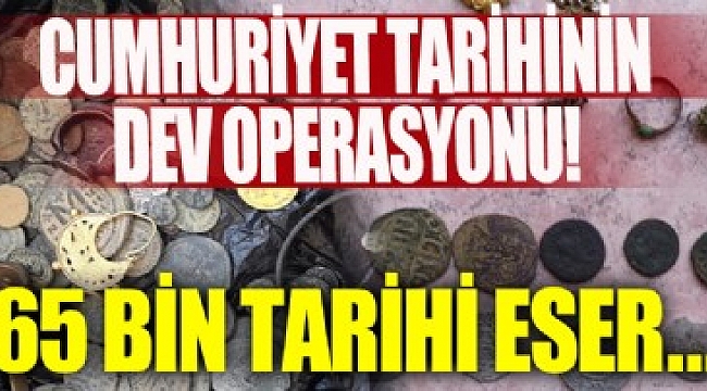 Cumhuriyet tarihinin en büyük operasyonu!.