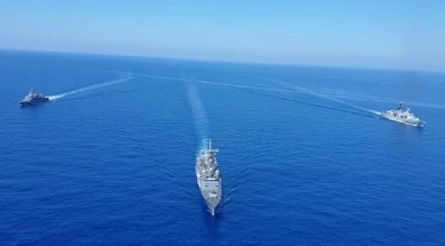 Doğu Akdeniz'de tansiyonu yükseltecek hamle! 4 ülkeden ortak tatbikat...