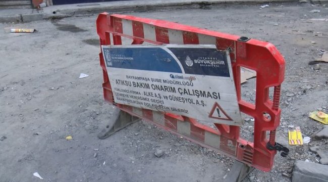 Esenler'de bitmeyen İSKİ kazısı mahalleliyi isyan ettirdi