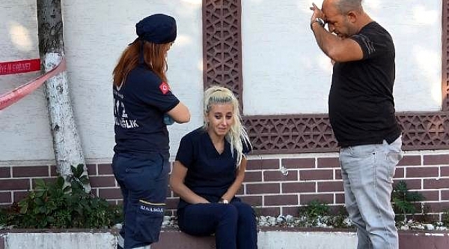 Kaza yerine gelen sağlık çalışanı babasının cansız bedenini görünce sinir krizi geçirdi.