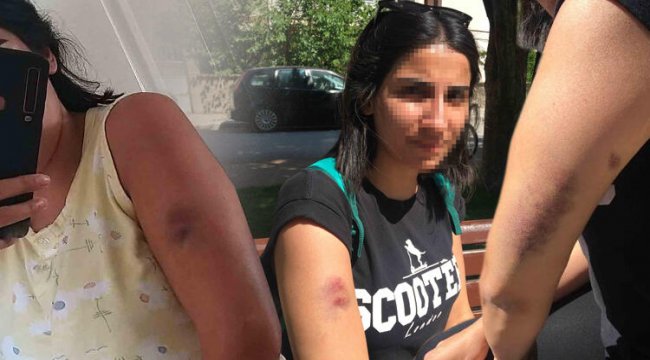 Kız kardeşler belediye otobüsünde dehşeti yaşadı!