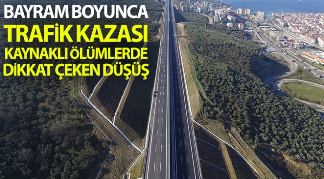 Kurban Bayramı’nda trafik kazası kaynaklı ölüm sayısında dikkat çeken düşüş