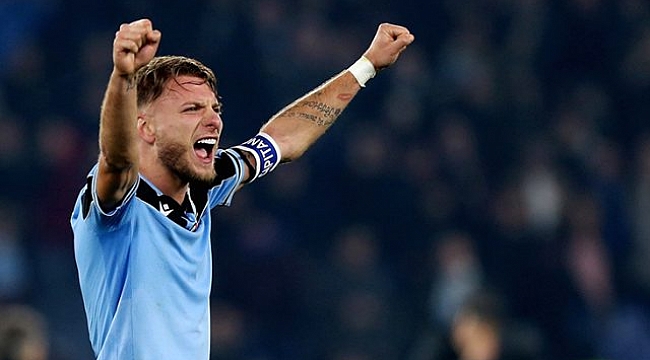 Lazio, golcüsü Immobile'nin sözleşmesini 5 yıl uzattı.