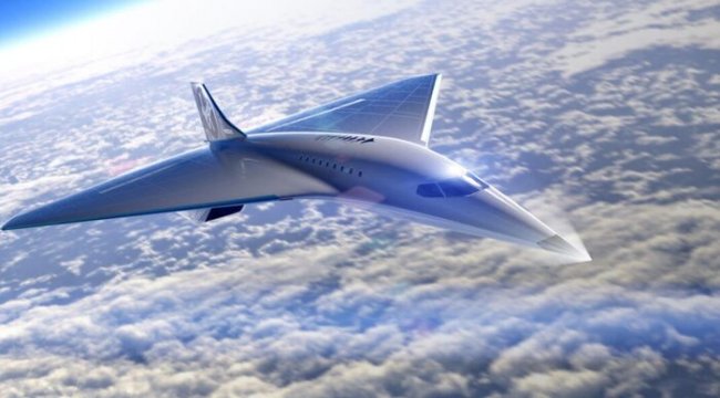 Sesten üç kat hızlı, süpersonik jet tasarımı paylaşıldı!