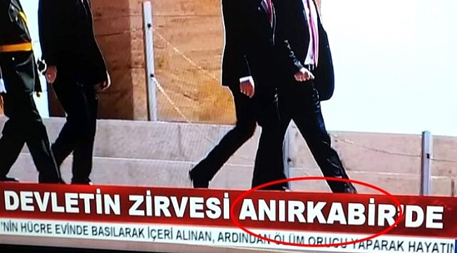 Son Dakika: RTÜK, Akit TV'nin Anıtkabir ile ilgili alt yazısı hakkında inceleme başlattı.