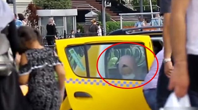 Taksici, İstanbul'un göbeğinde Türk yolcuyu aracından zorla indirip turistleri aldı.