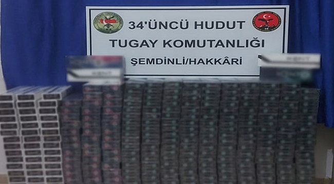 TSK hudutlarda kaçakçılara göz açtırmıyor.