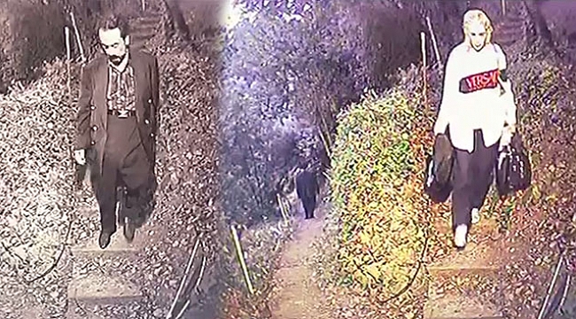Adnan Oktar'ın kaçma anı görüntüleri ortaya çıktı.