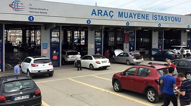 Araç muayene istasyonlarında kredi kartıyla ödeme yapılabilmesi için çalışma başlatıldı.