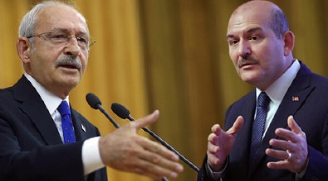 Bakan Soylu Kılıçdaroğlu'nu topa tuttu!.