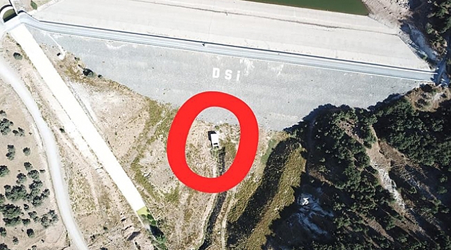 Barajdaki güneş panelini çaldılar.
