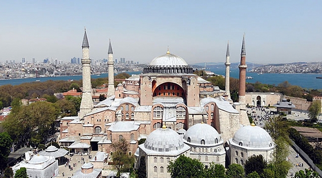 Cumhurbaşkanlığı İletişim Başkanlığı'ndan Ayasofya açıklaması.