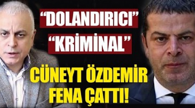 Cüneyt Özdemir, Merdan Yanardağ'a fena çattı: Dolandırıcı...