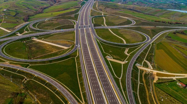 Dev otoyol bugün açılıyor!  595 milyon lira tasarruf sağlanacak