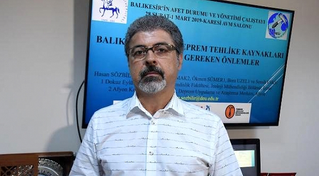 Profesörden korkutan uyarı: Balıkesir'de 7.2'lik deprem meydana gelebilir.