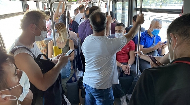 Toplu taşıma araçlarında manzara değişmedi.