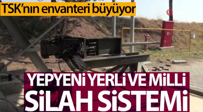 TSK'ya yeni yerli silah sistemi