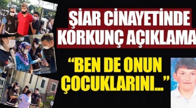 Türkiye'nin konuştuğu Şiar cinayetinde korkunç açıklama!.