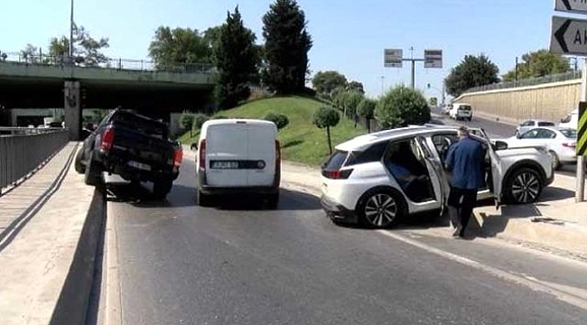 Ünlü gurme Mehmet Yaşin trafik kazası geçirdi.
