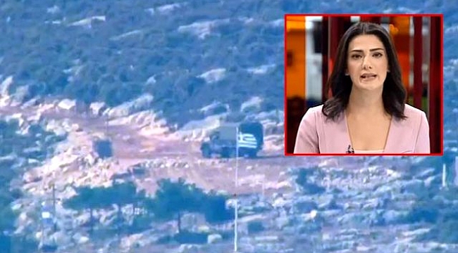Yunanistan'da hedef gösterilen muhabir yaşananları canlı yayında anlattı: Polis, dışarı çıkmayın dedi.