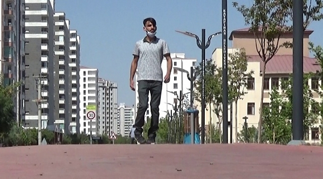 Yüzde 60 engelli raporu olan genç, askere çağrıldı.