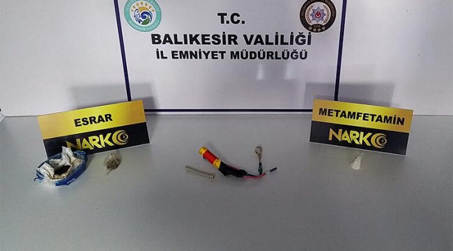 Balıkesir&#039;de uyuşturucu operasyonunda 8 kişi yakalandı