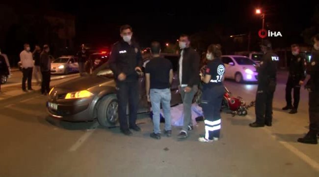 İzmir'de otomobil ile motosiklet çarpıştı: 1 ölü, 1 yaralı