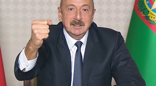 Aliyev dünyaya ilan etti: Düşmanı topraklarımızdan kovduk