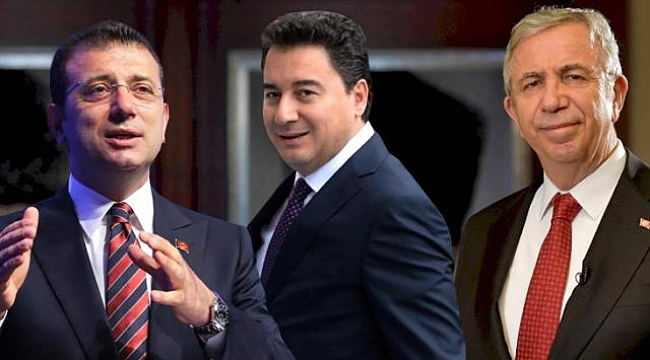 "Millet İttifakı'nın çatı adayı kim olsun?" anketinde ilk iki sırada İmamoğlu ve Yavaş var.