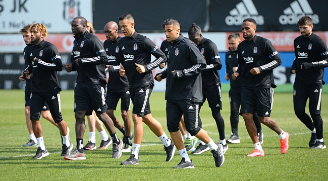 Beşiktaş'ta kupa mesaisi başladı.