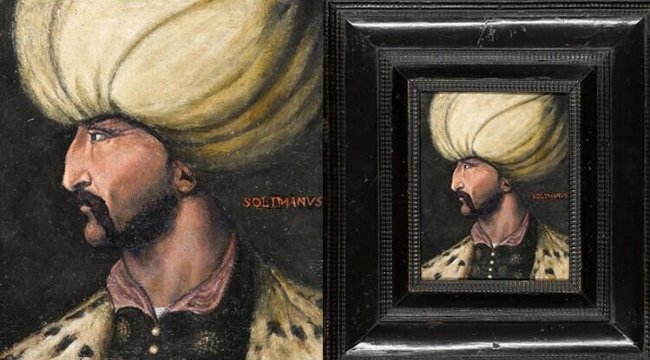Kanuni Sultan Süleyman'ın portresi 350 bin sterline alıcı buldu