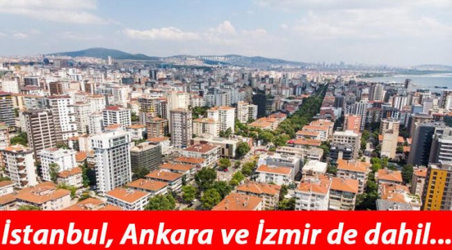Türkiye'nin 6 büyük kentinde 10.5 milyon kişi risk altında