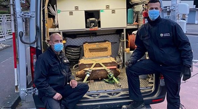 Almanya'da İkinci Dünya Savaşı’ndan kalma patlamamış bomba imha edildi