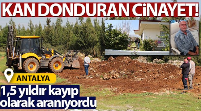 Antalya'da kan donduran cinayet!